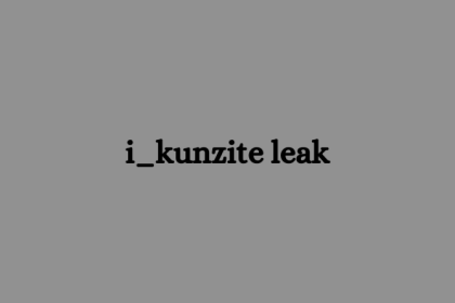 Title: Unveiling the Mysteries of the i_Kunzite Leak